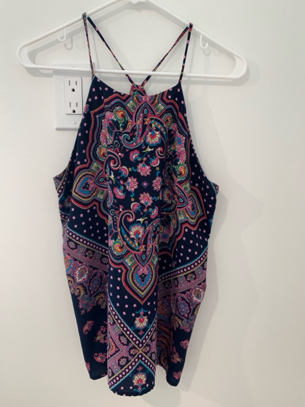 ReneeC. Tank top bandana print